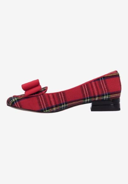 j. Reneé KORI FAREM RED MULTI PLAID