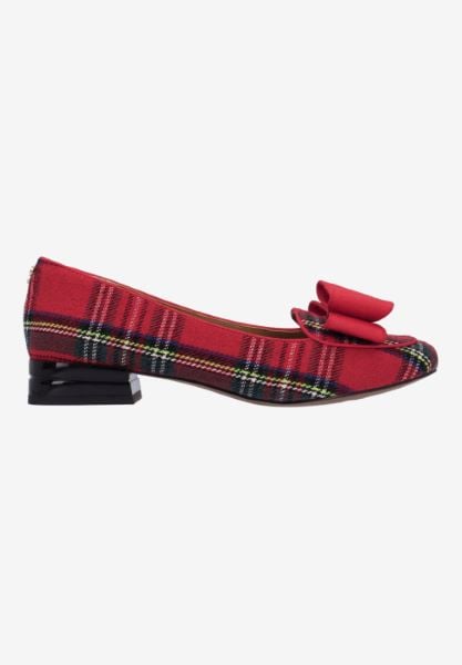 j. Reneé KORI FAREM RED MULTI PLAID