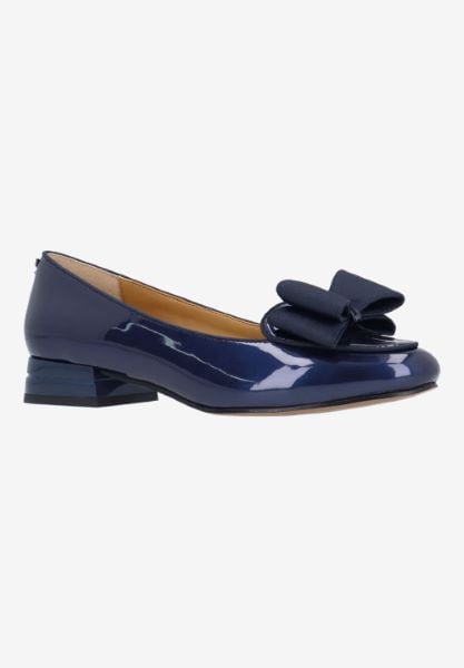 j. reneé KORI PANVY NAVY PATENT/GROSGRAIN