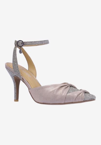 j. reneé LEANDE GFPEW PEWTER GLITTER/SATIN