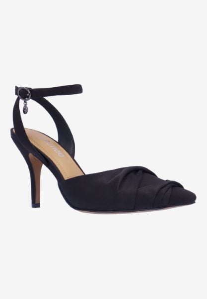 j. reneé LEANDE SABLK BLACK SATIN