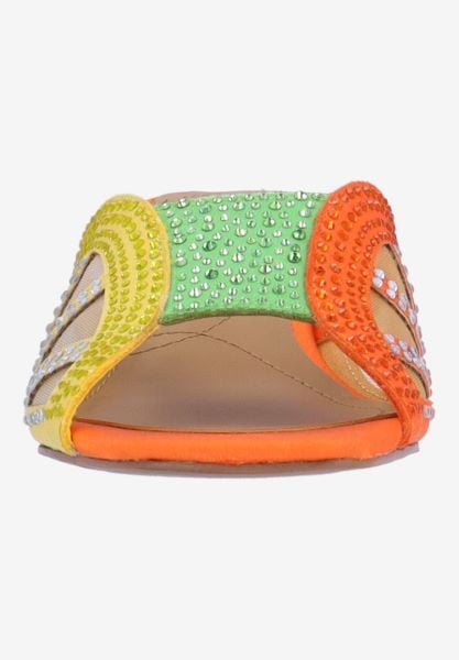 J. Reneé LEMON8 SALYO LIME/YELLOW/ORANGE SATIN