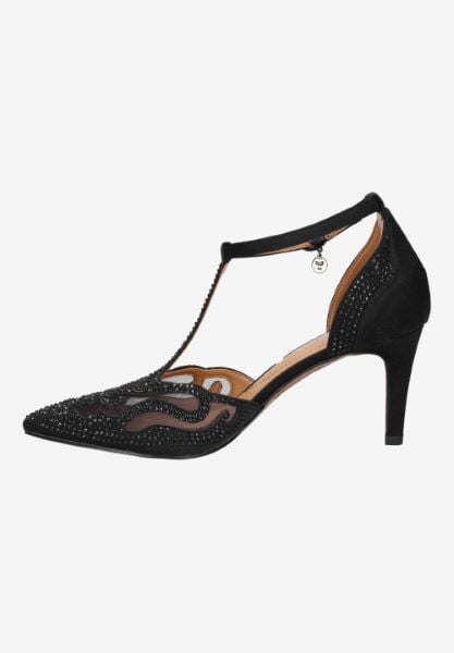 J. Reneé LISHA SABLK BLACK SATIN