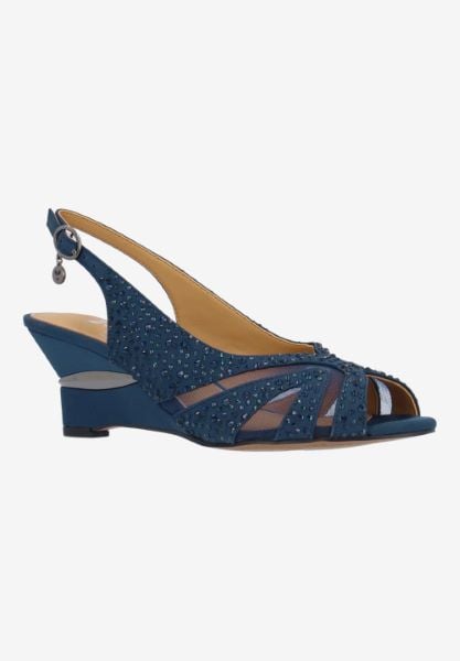 j. reneé LOVELA SANVY NAVY SATIN