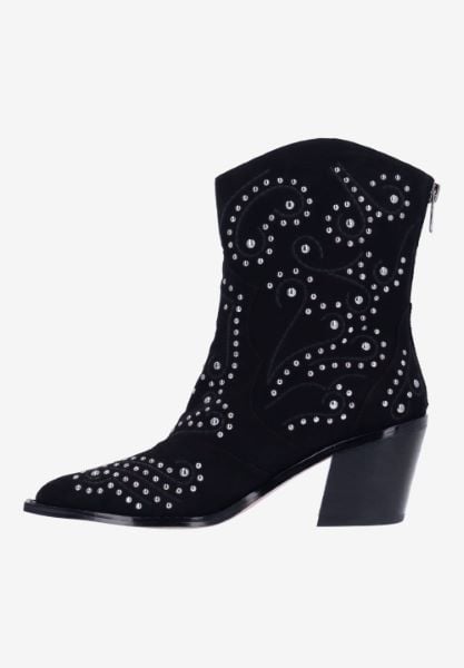 J. Reneé MADDI SUBLK BLACK SUEDE/STUDS