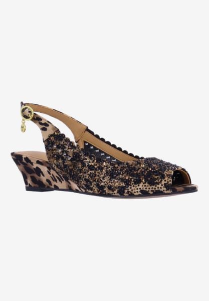 j. reneé MALORI APBRB BROWN/BLACK ANIMAL PRINT//STON