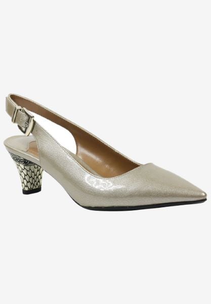 j. reneé MAYETT PATPE Taupe Pearlized Patent