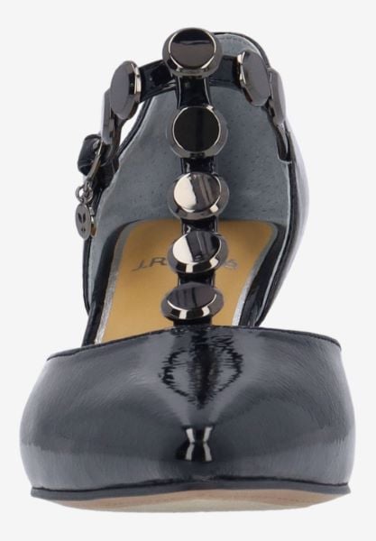 J. Reneé MAYVEN PABLK BLACK PATENT/STUDS