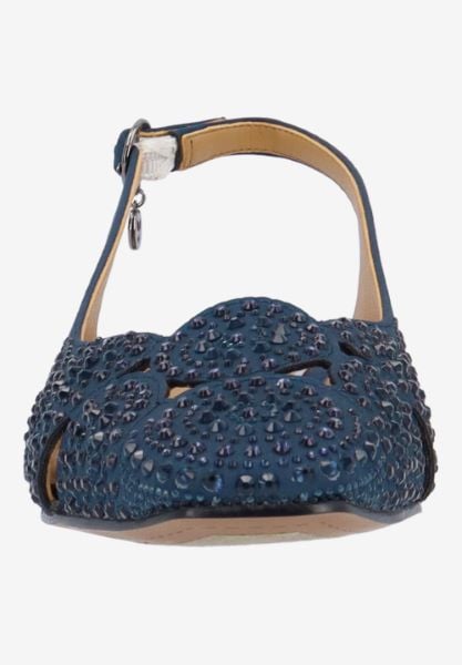 J. Reneé NICOLE SANVY NAVY SATIN/RHINESTONES