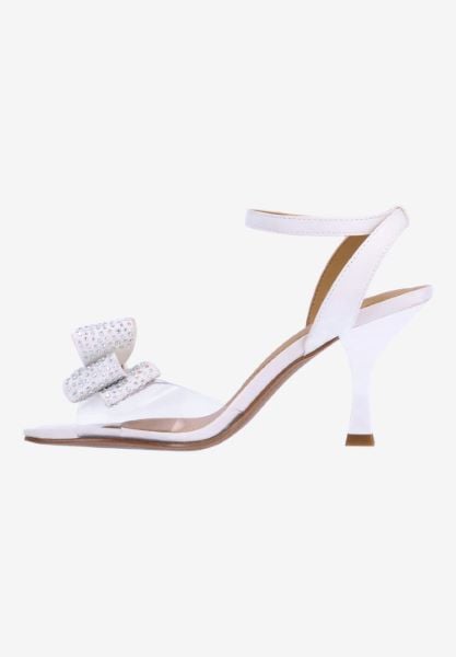 J. Reneé NISHIA VICWH CLEAR/WHITE SATIN/STONES