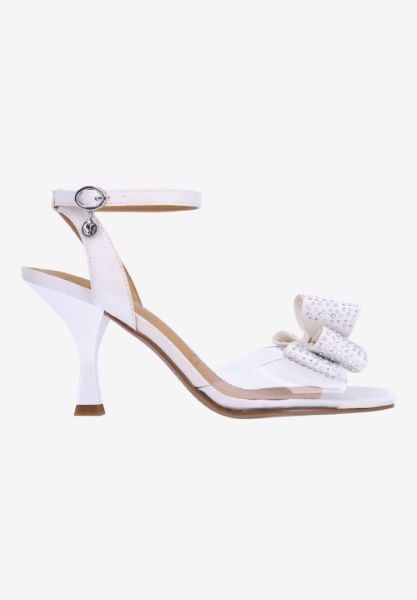 J. Reneé NISHIA VICWH CLEAR/WHITE SATIN/STONES