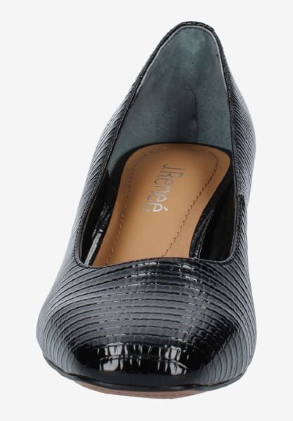 J. Reneé OLIVIE RPBLK BLACK LIZARD PRINT