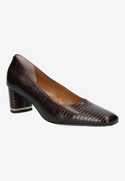 j. reneé OLIVIE RPCOG COGNAC LIZARD PRINT