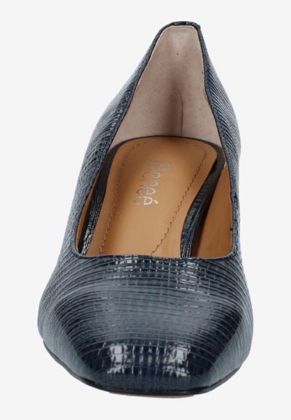 J. Reneé OLIVIE RPNVY NAVY LIZARD PRINT