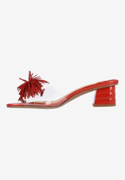 J. Reneé OZARA VICRE CLEAR/RED PATENT