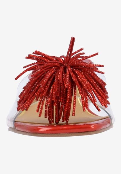 J. Reneé OZARA VICRE CLEAR/RED PATENT