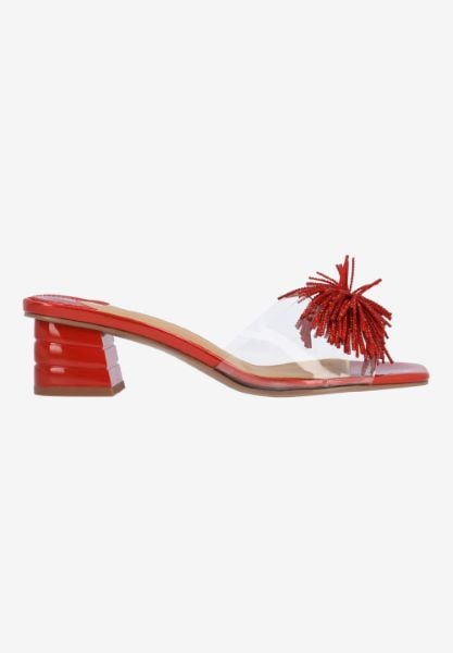 J. Reneé OZARA VICRE CLEAR/RED PATENT