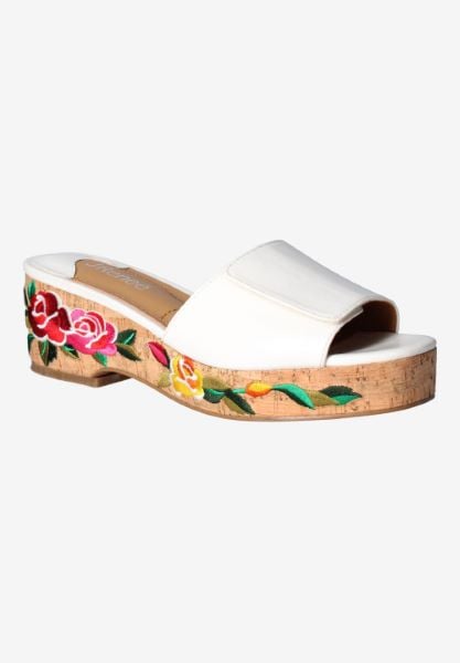 j. reneé PARDNE KIWHT WHITE KID