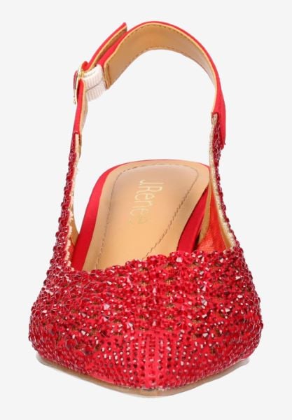 J. Reneé PRANIL SARED RED SATIN