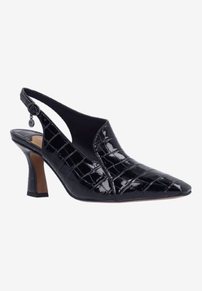 j. reneé PRISSY CRBLK BLACK CROCO EMBOSSED