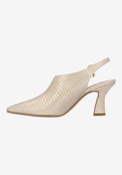 J. Reneé PRISSY LIPEB PEARL BEIGE LIZARD PRINT