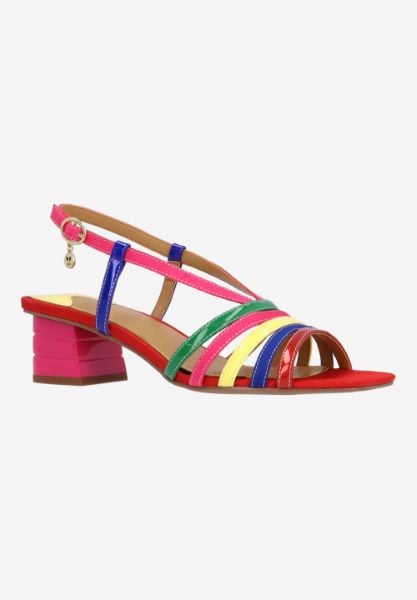 j. reneé REGAN PABRM BRIGHT MULTI PATENT/GROSGRAIN