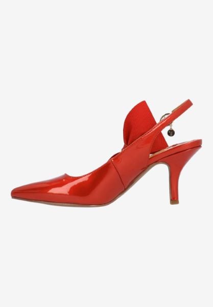 J. Reneé ROWIN PARED RED PATENT/GROSGRAIN