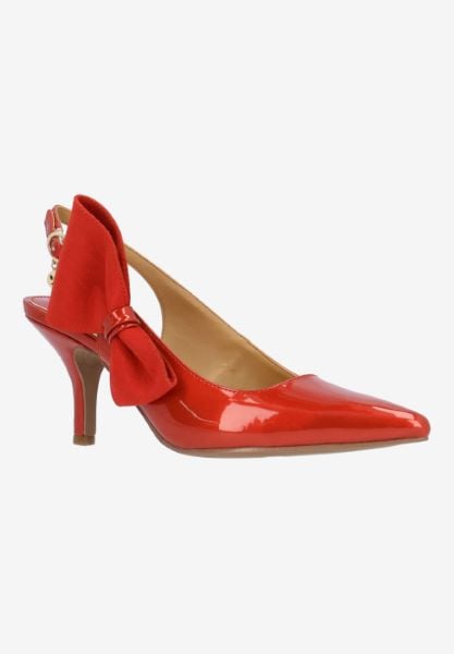 j. reneé ROWIN PARED RED PATENT/GROSGRAIN