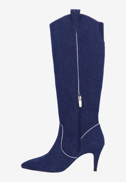 J. Reneé SIERA FABLS BLUE DENIM/SILVER SNAKE PRINT