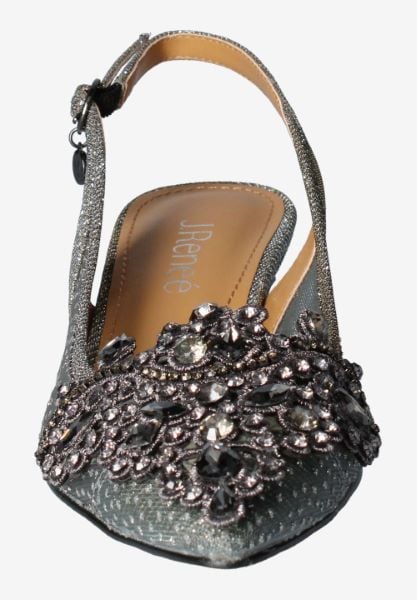J. Reneé STROVA FAPEW PEWTER GLITTER/SNOW DOT