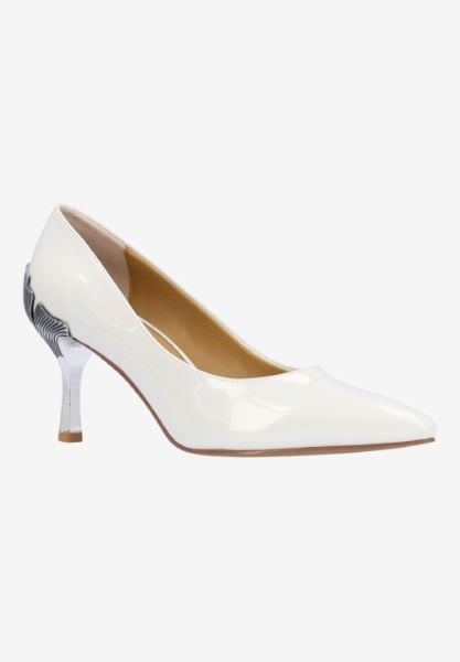 j. reneé TACY PAWHT WHITE PATENT