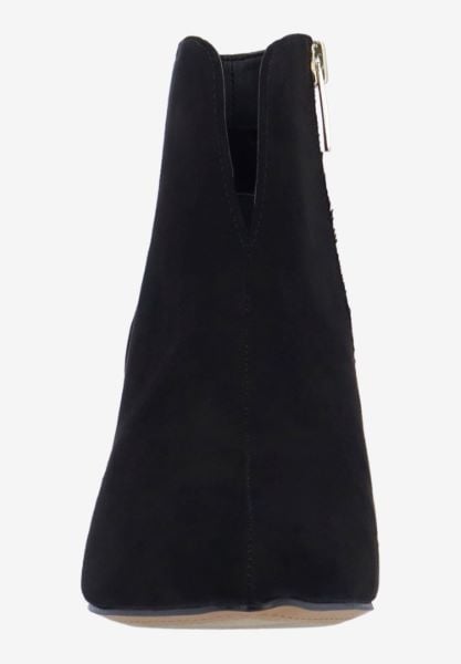 J. Reneé TATUM SUBLK BLACK MICROSUEDE