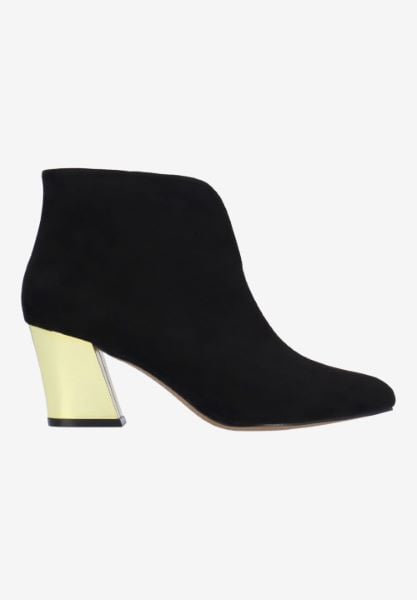 J. Reneé TATUM SUBLK BLACK MICROSUEDE