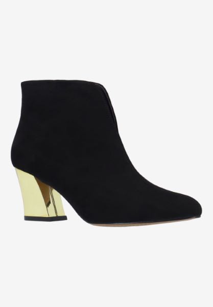 j. reneé TATUM SUBLK BLACK MICROSUEDE