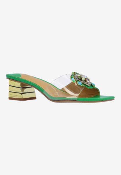 j. reneé TORTI VICGR CLEAR/GREEN VINYL/PATENT