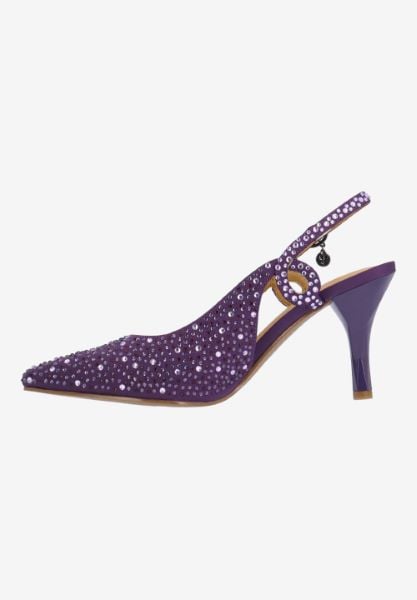 J. Reneé VIVIEN SAPUO PURPLE OMBRE SATIN/STONES