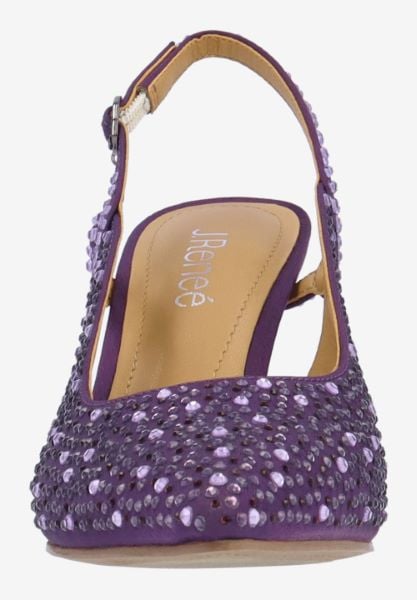 J. Reneé VIVIEN SAPUO PURPLE OMBRE SATIN/STONES