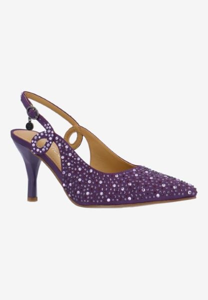 j. reneé VIVIEN SAPUO PURPLE OMBRE SATIN/STONES