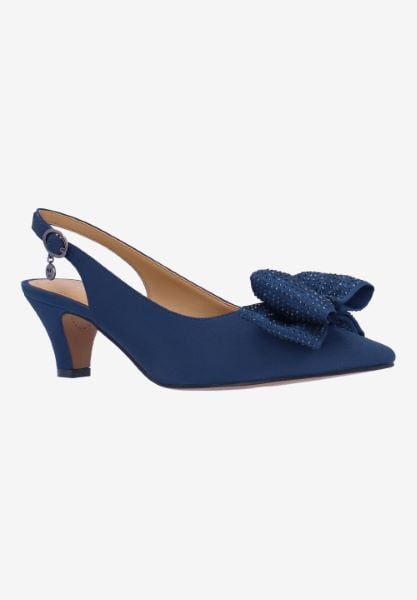 j. reneé WESLEE SANVY NAVY SATIN