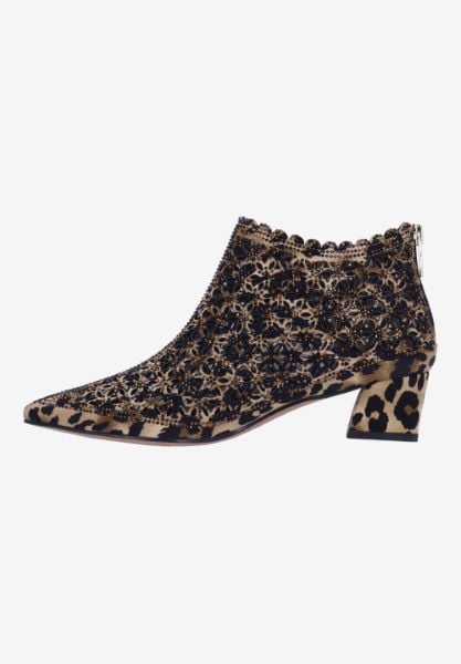 J. Reneé JACINT APBRB BROWN/BLACK ANIMAL PRINT/STUDS