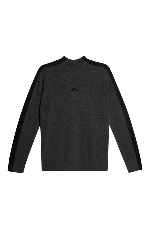 J.lindeberg Adeline Knitted Sweater Dark Grey Melange