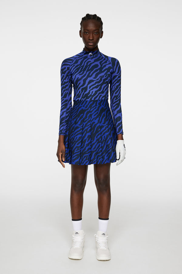 J.lindeberg Adina Print Skirt Tour Tiger Clematis M