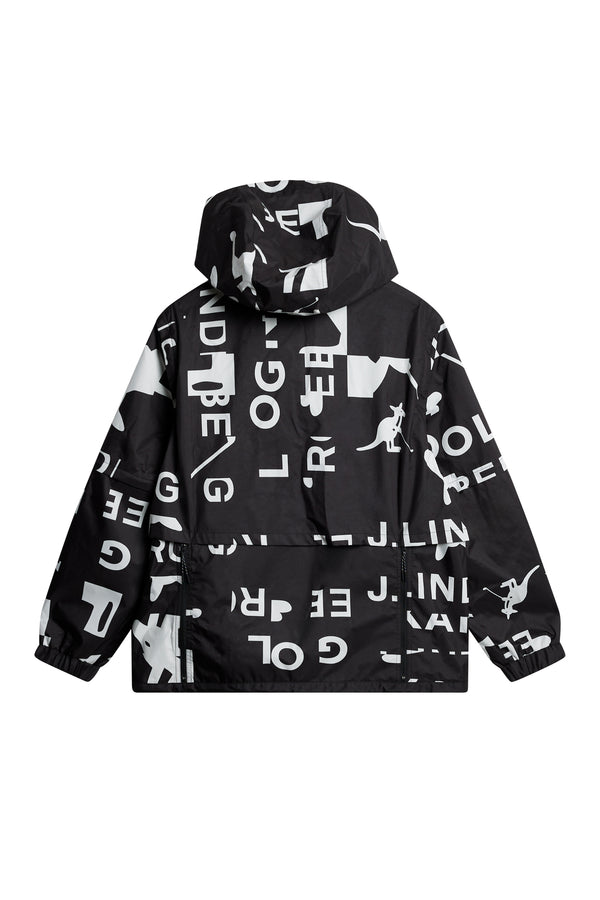 J.lindeberg All Gear Outerwear JL Kangol Black White L
