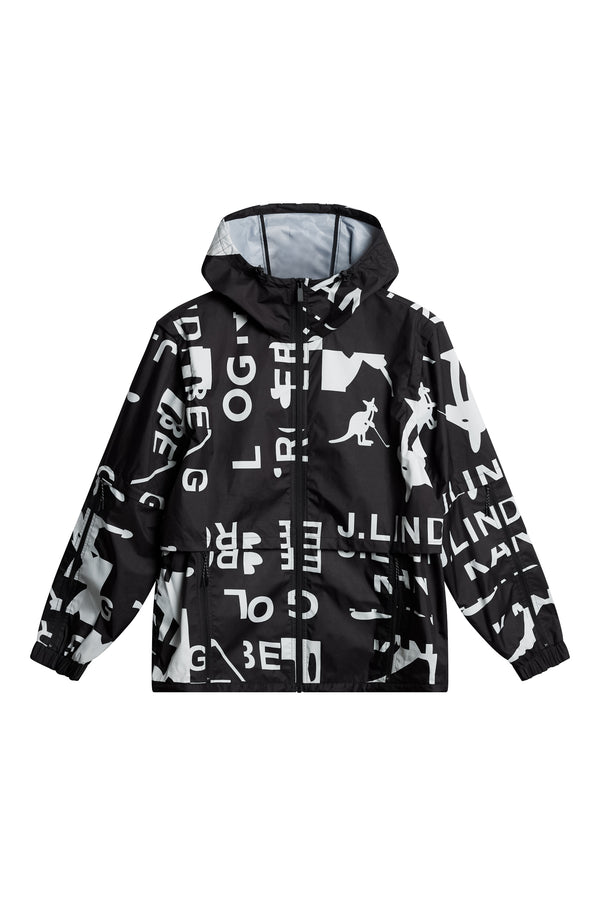 J.lindeberg All Gear Outerwear JL Kangol Black White L