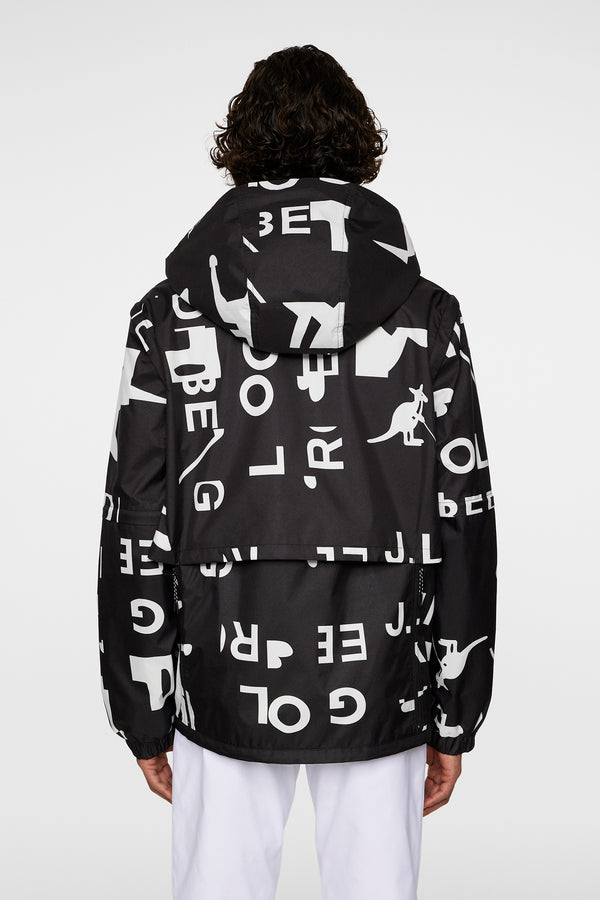J.lindeberg All Gear Outerwear JL Kangol Black White L