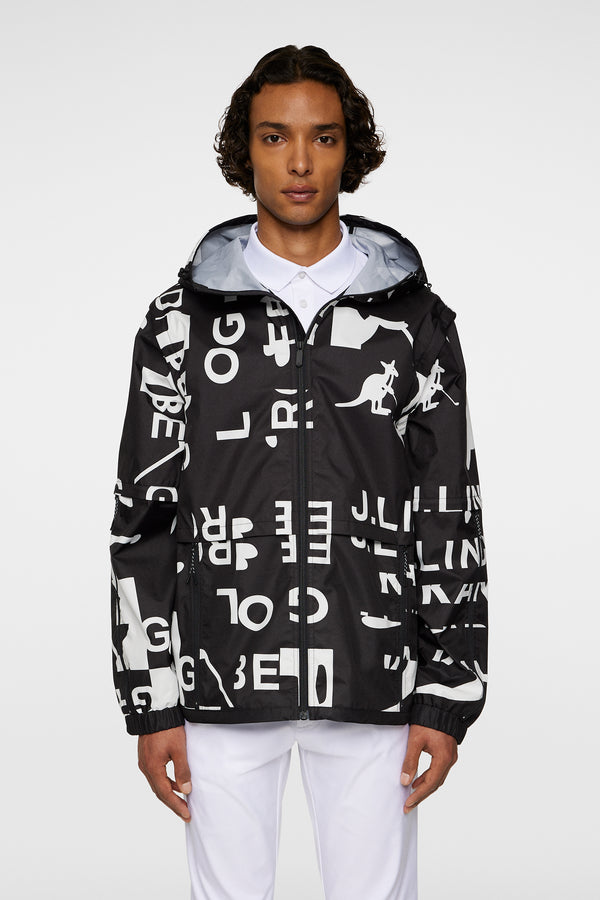 j.lindeberg All Gear Outerwear JL Kangol Black White L