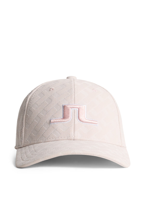 J.lindeberg Anga Jacquard Cap Tour Geo Jacquard Grey Lilac M