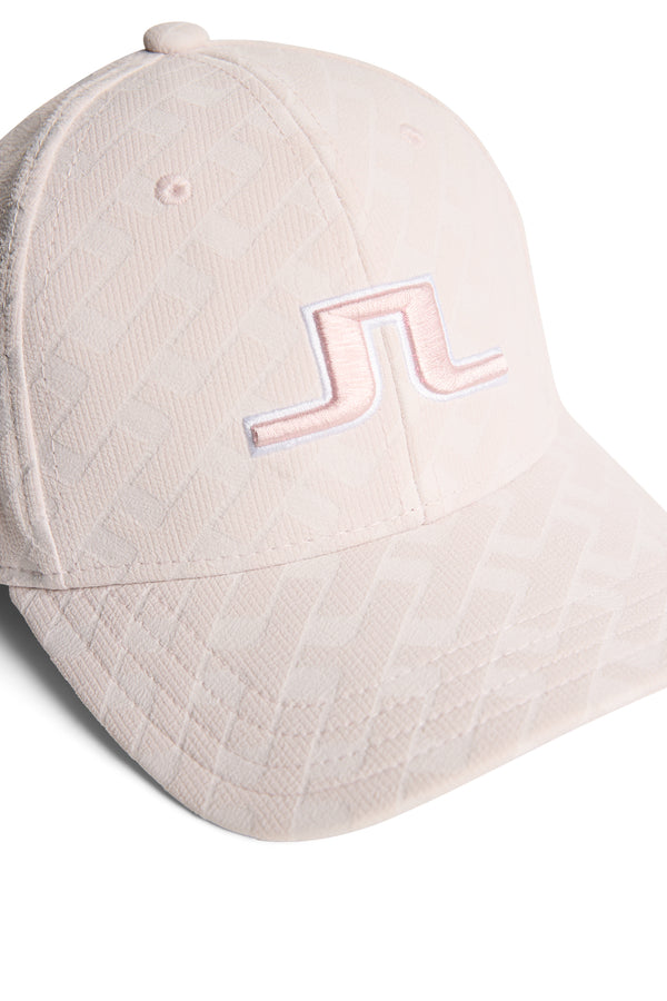 J.lindeberg Anga Jacquard Cap Tour Geo Jacquard Grey Lilac M