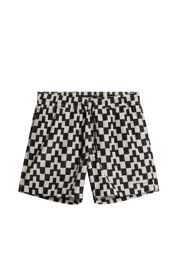 J.lindeberg Banks Bridge Stack Swim Trunks Bridge Stack Black M