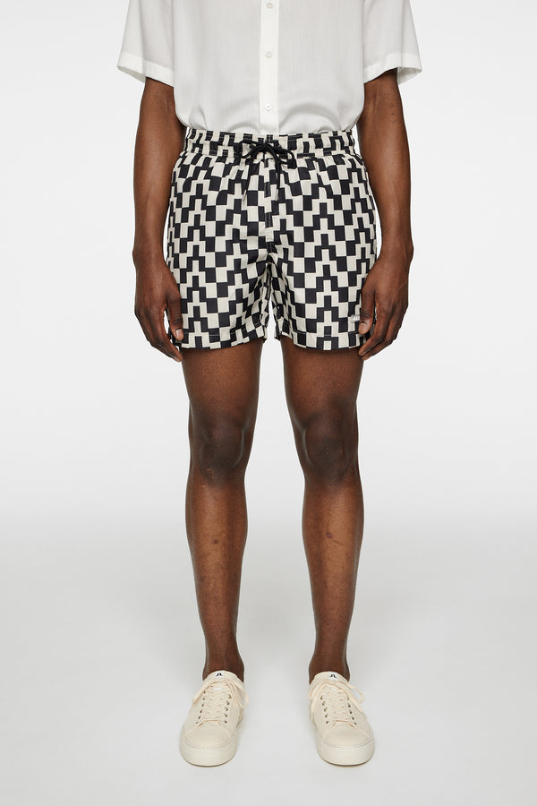 j.lindeberg Banks Bridge Stack Swim Trunks Bridge Stack Black M